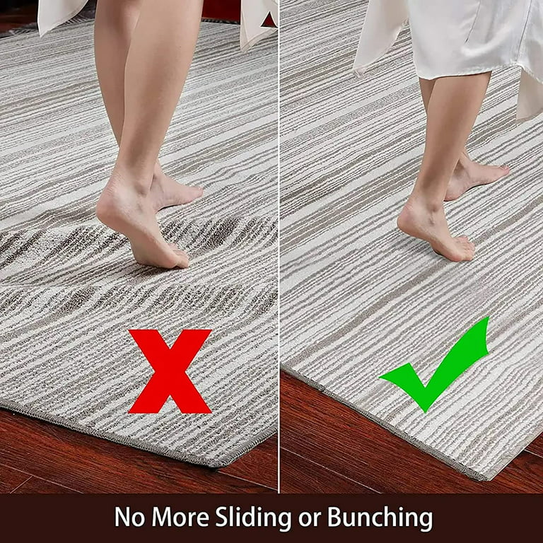 Strong Grip Non-Slip Area Rug Pad No Sliding No Moving Rug (0.125 Thick)