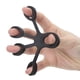 thumbnail image 3 of Ensanchador de dedos de silicona, bandas elásticas portátiles de resistencia para manos, fortalecedor de 11LB (verde oscuro y negro), 2 uds., 3 of 8