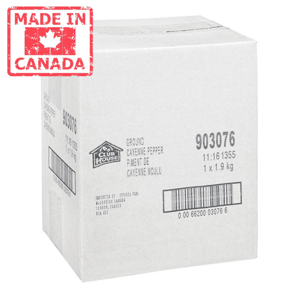 Clubhouse Cayenne Pepper, Spice | 1.9KG/Unit, 1 Unit/Case