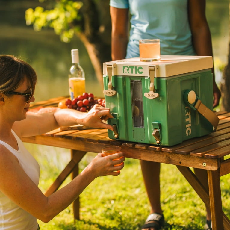 RTIC Sports Insulated 3 Gallon Beverage Jug, Halftime Hard-Sided