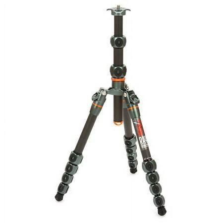 UPC: 5056085300448 | Legends Ray 5-Section Carbon Fiber Travel Tripod  Gray