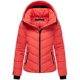 thumbnail image 4 of Marikoo Women's Quilted Puffer Winter Jacket with Hood - Weather-Resistant - Samuiaa XVI, 4 of 11