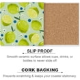 thumbnail image 6 of GZHJMY Square Drink Coasters 2 Pcs Summer Fruit with Lime and Blossom Absorbent Ceramic Coffee Coasters for Drinks with Cork Base Housewarming Gift for Home Decor, 6 of 6