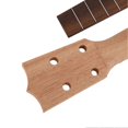 thumbnail image 3 of Ukulele Neck Replacement Kit, String Buttons, Bridge, Rosewood Fingerboard for 23 Inch Ukulele, 3 of 4