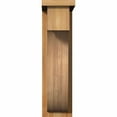 thumbnail image 2 of 6"W x 14"D x 22"H Del Monte Rough Sawn Corbel w/Backplate, Western Red Cedar, 2 of 9