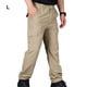thumbnail image 3 of Qarigey Pantalones Cargo multibolsillos para hombre, ropa deportiva ligera de secado rápido, monos transpirables de gran tamaño para Prendas para la parte inferior del cuerpo Caqui L, 3 of 6