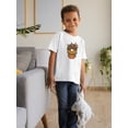 thumbnail image 2 of Unicorn Donut With Pumpkin T-Shirt Toddler -Image by Shutterstock,  2 Toddler, 2 of 4