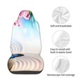 thumbnail image 5 of Balery Butterfly In Blossoms Zen Pattern Car Seat Cover - Soft & Breathable Front Premium Covers with Non-Slip Protector Fits Most Automotive, Vans, SUVs, Trucks - 1 Unit, 5 of 5