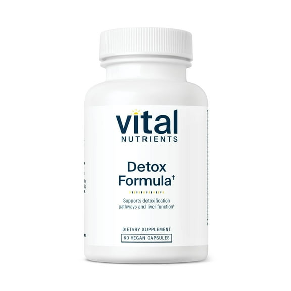 Detox Formula, 60 Vegan Capsules, Vital Nutrients