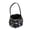 C, variant on MInHoues 7.8 Inch Purple Skull Pattern Fabric Candy Tote Bucket, Striped Handle Reusable Halloween Basket Goodie Bags Kids Cloth Goodie Handbag for Halloween Party