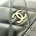 thumbnail image 6 of Pre-Owned CHANEL CC Coco Mark Pearl Shoulder Chain Wallet Long Bag Lambskin Women's..., 6 of 14