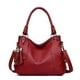 thumbnail image 1 of LHSHID Leather Handbags Vintage Designer Crossbody Bag Women Totes Shoulder Bags for women Top-handle Bags sac bolsa feminina, 1 of 6