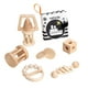 thumbnail image 5 of 7 piezas de juguetes de madera para bebés, cubos de coordinación de manos, regalo educativo, juguete de agarre para niños color de la madera, 5 of 9