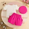 thumbnail image 6 of UYYX Baby Clothes For Girls 12-18 Month Girl Clothes Toddler Girl Clothes Summer Outfits Cute Baby Short Sleeve T-Shirt Shorts Printed, 6 of 9