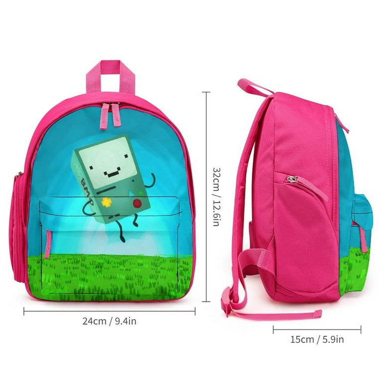 Adventure Time BMO Backpack Lightweight Adjustable Daypack