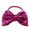 czb# Hot Pink1104, variant on CUZIBR Toddler Baby Girls Headband Solid Color Soft Headwrap Cute Bow Glitter Elastic Hairbands Photography Travel Party Birthday Wedding Fashionable Hair Accessories,Purple,0-36 Months