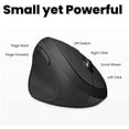 thumbnail image 2 of Mouse Perixx Portátil Inalámbrico para Zurdos 3 Niveles DPI, 2 of 2