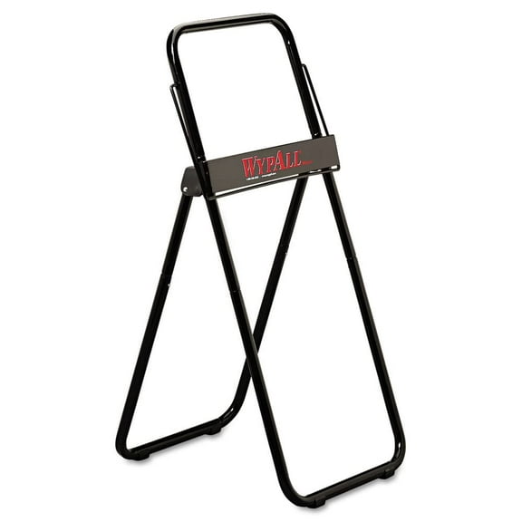 WypAll Jumbo Roll Wiper Dispenser (80596), Black, Portable, 16.8"x18.5"x33" (Qty 1) CA2