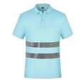 thumbnail image 3 of Men's Reflective Short Sleeve T-Shirts High Visibility Work Utility Tees Casual Wear for Daily Use Construction Apparel, 3 of 3