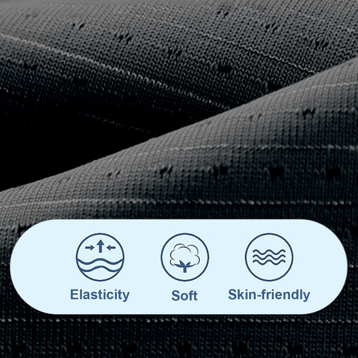 Balaclava Face Mask Men Women Cooling UPF50+ UV Mask Moisture Wicking Breathable Stretch Black Bandana Lightweight Skin-Friendly