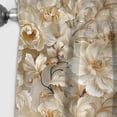 thumbnail image 3 of Designart "Ethereal Flourishing Rococo III" Floral Blackout Curtain Single Panel, 3 of 4