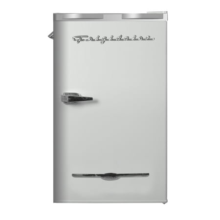 Frigidaire 3.2 Cu. ft. Retro Compact Refrigerator with Side Bottle Opener EFR376, Moonbeam
