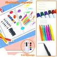 thumbnail image 2 of Nurse Pen Set, Badge Reel Pen Include Highlighter Permanent Marker Pen Led Keychain Flashlight Ball Pen Et 6 Sets, 2 of 7