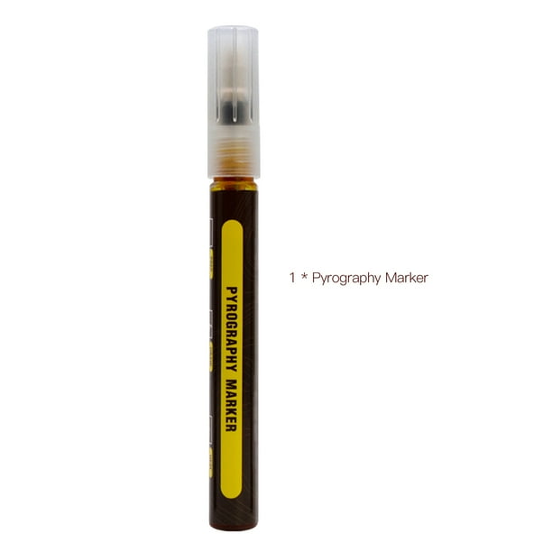 Pyrography Marker Chemical Wood Burning Scorch Marker Pen Tool For