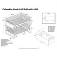 thumbnail image 2 of Leo & Lacey Urban Full Over Full Storage Bunk Bed, 2 of 2