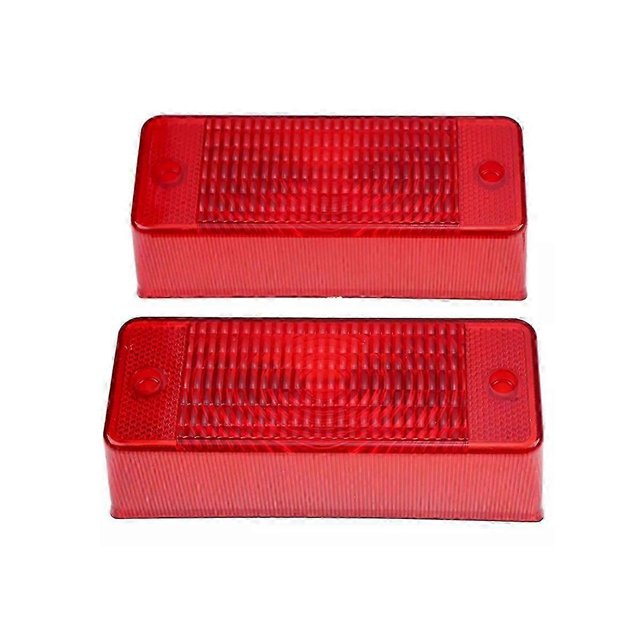 2Pcs Red Tail Light Lens for Bobcat S130 S150 S160 S175 S185 S205 S220 S250 S300 S330 6672276.