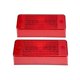 thumbnail image 1 of 2Pcs Red Tail Light Lens for Bobcat S130 S150 S160 S175 S185 S205 S220 S250 S300 S330 6672276.., 1 of 5