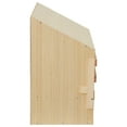 thumbnail image 5 of vidaXL Nid de Poule 3 Compartiments 72x33x54 cm Bois de Pin Massif, 5 of 5