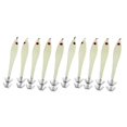 thumbnail image 1 of Señuelos de pesca shamjiam 2x 5 piezas Camarones Calamar Egi anzuelo 9,5 cm 6g, 1 of 5