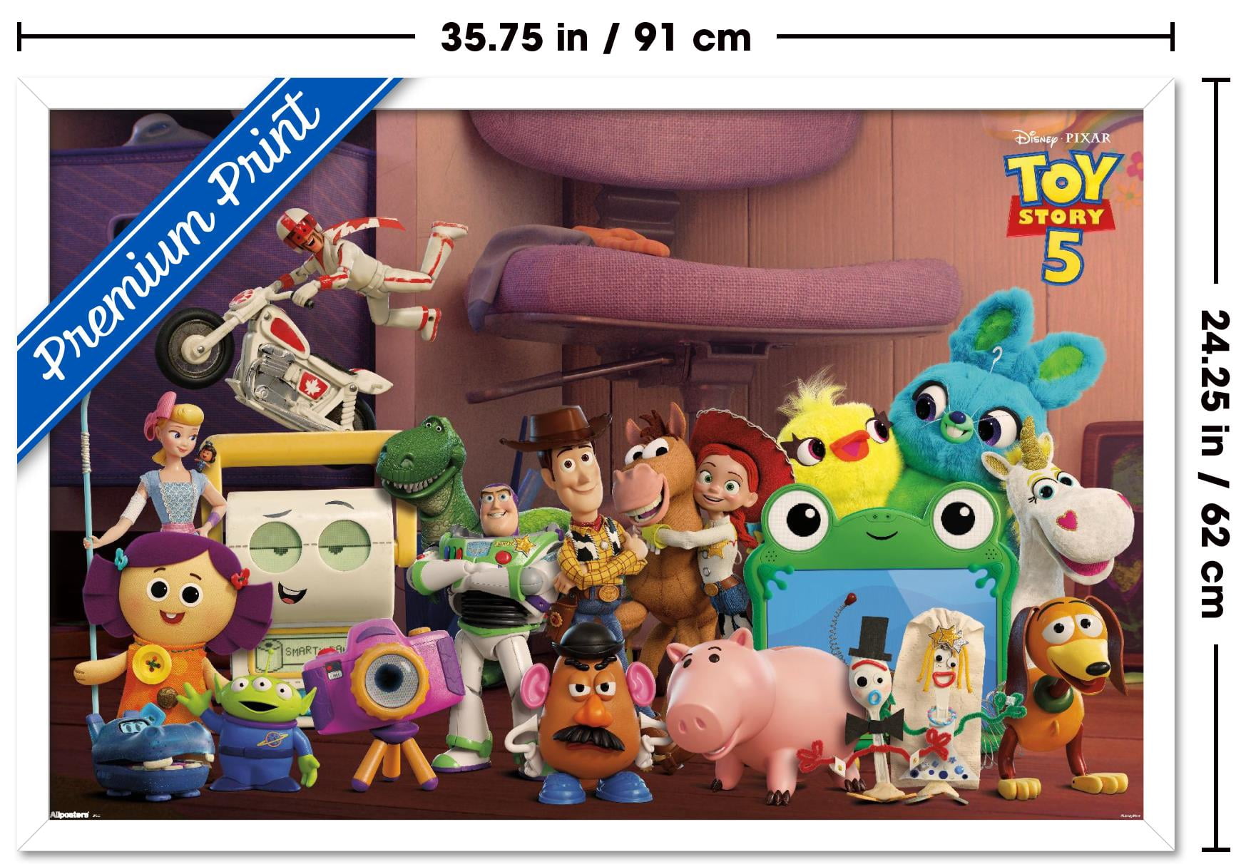 Disney Toy Story 5 (2026) - Group Key Art Wall Poster, 22.375