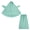 Green-b, variant on Girls Abaya Musli𝗆 Prayer Dress 2 Piece Kids Jilbab 2pcs Abaya Girls Musli𝗆 Prayer Dress Kids Eid Full Cover Abaya Dress Set Islami𝖼 Prayer Jilbab for Girl