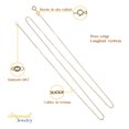 thumbnail image 2 of Cadena de oro 10K Imperial Jewelry rolo 55 cm Calibre 0.7 mm, 2 of 5