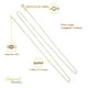 thumbnail image 2 of Cadena de oro 10K Imperial Jewelry rolo 55 cm Calibre 0.7 mm, 2 of 5