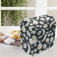 thumbnail image 3 of Fruits Stand Mixer Cover, Summer Foods Apple Banana Cherry Strawberry Lemon Branches Fresh, Kitchen Appliance Organizer Bag Cover with Pockets, 5 Quarts, Dark Blue White and Yellow, by Ambesonne, 3 of 4