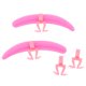 thumbnail image 1 of Separador de extensión de Pestañas, 2 Parejas Aislamiente de Pestañas Auxiliares Profesionales de Silicona Lavables para Principiando para Salón de Belleza, 1 of 7