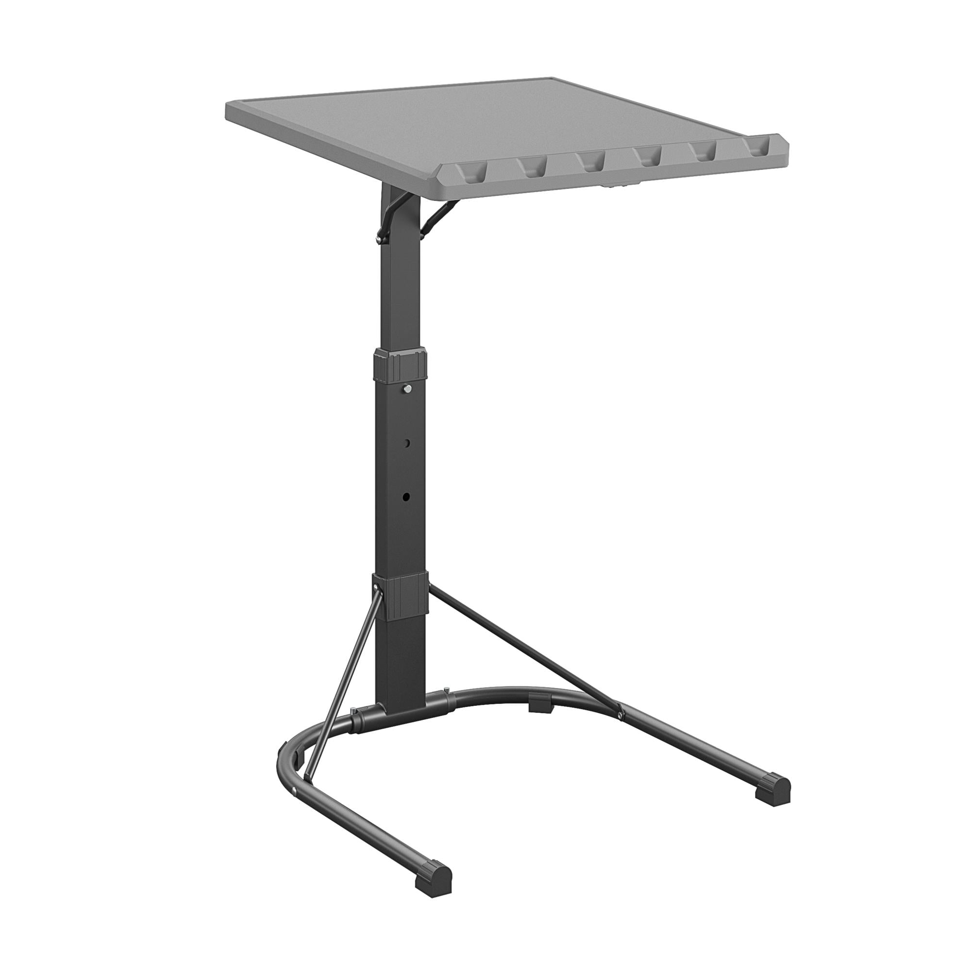 COSCO MultiFunctional Personal Folding Activity Table, Gray, Adjustable Height, Portable