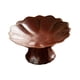 thumbnail image 3 of Plato de cerámica para frutas con base, elegante, decorativo, multiusos, para servir pasteles. Rojo, 3 of 9