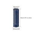 thumbnail image 2 of Unique Bargains Die Spring 5 Pack 16mm OD 50mm Long Spiral Stamping Light Load Compression Die Springs, Blue, 2 of 5