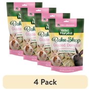 (4 pack) Wild Harvest Glazed Donut Treats for Small Animals, 2.2 oz