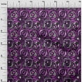thumbnail image 3 of oneOone Cotton Cambric Purple Fabric Abstract Diy Clothing Quilting Fabric Print Fabric By Yard 42 Inch Wide, 3 of 4