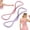 A-25+25P, variant on arm resistance bands for women, 8 Shaped Resistance Rubber Band,for Working Out, Arm, Back, Fullbody Yoga Pulling Rope, Elastic Stretch Bands