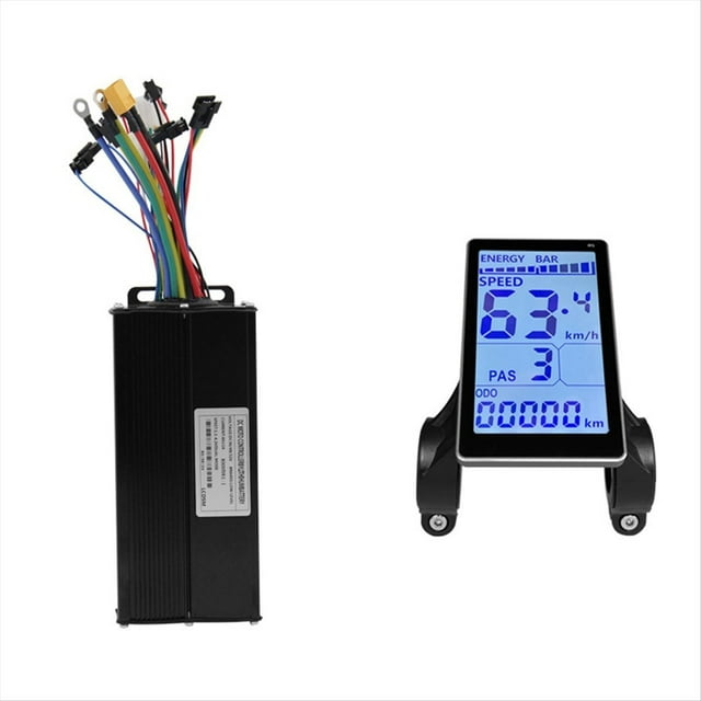 Vehículo de Montaña Bicicleta Eléctrica Accesorios Modificados Energía Panel de Visualización LED M5 Controlador de Sinusoidal 40A Sin Escobillas