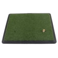 thumbnail image 1 of Tapete de golf de terciopelo, tapete de entrenamiento portátil, tapete antideslizante para práctica de golf para jardín y patio., 1 of 14