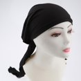 thumbnail image 4 of Gorro de seda Zulema para Mujer envoltura para cabeza Ligero, 4 of 8
