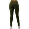 thumbnail image 5 of 2 Pack Women's High Waisted  Leggings Stretch Tummy Control Pants S-3XL With Plus Size, 5 of 5