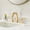 Brushed Gold, variant on PROOX 8" Widespread Double Handles Bathroom Sink Faucet with Drain Assembly